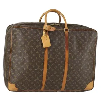 Louis Vuitton Pre-owned Weekend Bags, female, Brown, Size: ONE SIZE Pre-owned Vintage Weekend Bag