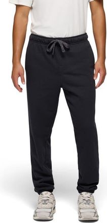 Prana Fleece Sweatpants in Black at Nordstrom, Size Xx-Large