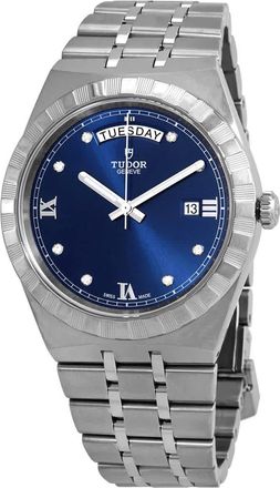 Tudor Royal Automatic Diamond Blue Dial 41 mm Mens Watch M28600-0006