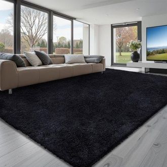 OEM Alfombra De Pelo Largo De 3048 X 2438 Mm, Mullida, De Triple Capa, 35 Mm De Altura, Para Sal&oacute;n, Dormitorio Y Sal&oacute;n, Suave Y Sin Pelusa, De Estilo Atem