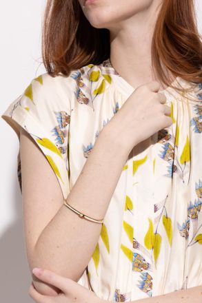 Coach Bracelet With Logo, Womens, Gold