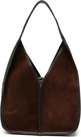 Hereu Calella HO Schoudertas - Dames - Schoudertassen - Bruin - ONE Size - Katoen - Tassen