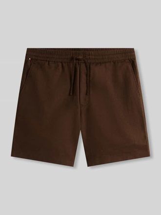 Tommy Hilfiger Regular Fit Chinoshorts Modell DOVER in Hellbraun, Gr&ouml;&szlig;e 30