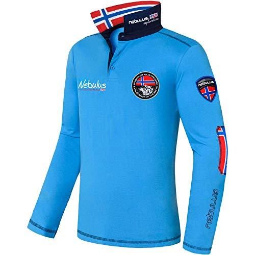 Nebulus Polo Sweater BENTY N36 Pour homme, Malibu, M dès 44,99