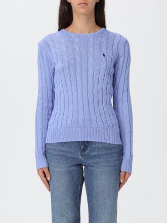 Polo Ralph Lauren Maglia a girocollo in cotone intrecciato con logo Pony Polo Ralph Lauren