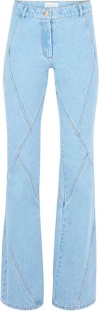 Nina Ricci Dames, Jeans, Blauw, Maat: 2XS Denim
