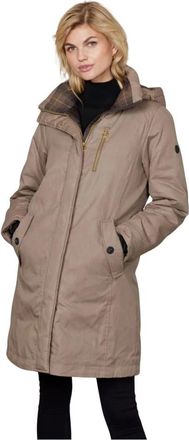 Junge Jassen, Dames, Beige, 3Xl, Parkas