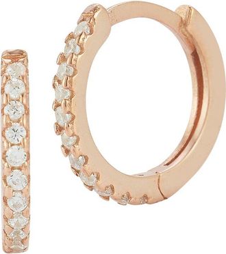 Sphera Milano 14K Gold Plated Cz Earrings