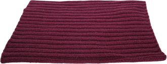 Dell'Oglio Sciarpa Collo Costa 2 Bord SC - Heren - Wintersjaals - Rood - ONE Size - Kasjmier - Accessoires