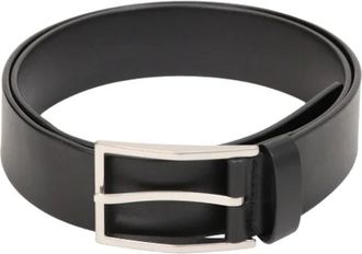 Bottega Veneta Pre-owned Belts, male, Black, Size: ONE SIZE Pre-owned Leather belts