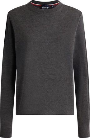 Fusalp Ottali Trui - Dames - Ronde hals truien - Grijs - M - Wol - Truien & Vesten