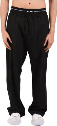 Msgm Msgm, Uomo, Pantaloni, Nero, XL, new