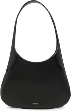 Khaite Tassen, Dames, Zwart, ONE Size, Leer, Joan Small Shoulder Bag
