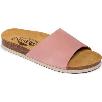 Plakton Bala Slide Sandal in Nobuck Maquillaje at Nordstrom Rack, Size 10Us / 41Eu