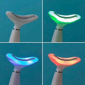 InnovaGoods Riduttore Doppio Mento con Fototerapia, Termoterapia e Vibrazione Kinred Innovagoods