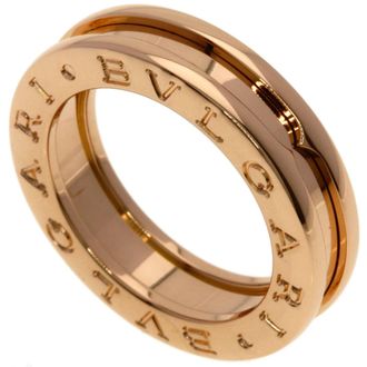 Bulgari B.Zero1 Pink Gold (18K) Band Ring (Pre-Owned)