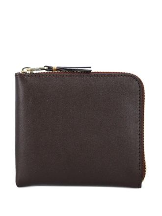 Comme Des Gar&ccedil;ons zip small wallet - Brown