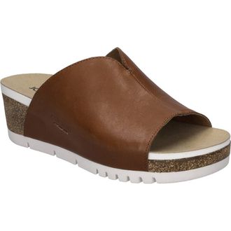 Josef Seibel Quinn 01 Wedge Sandal in Cognac at Nordstrom Rack, Size 6-6.5Us / 37Eu