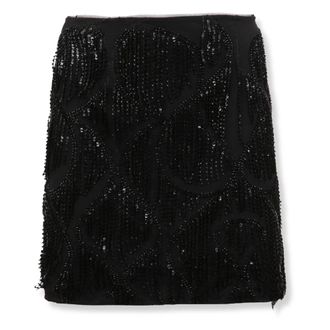 Rotate Mujer, Faldas, Negro, Talla: L