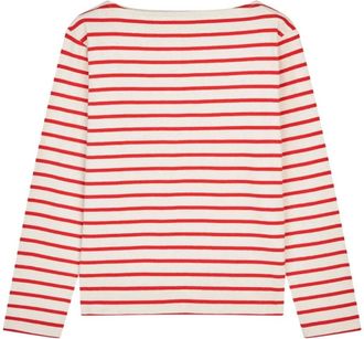 Mads Norgaard Pablo Gabi Tee Lange Mouw - Dames - Longsleeves - Veelkleurig - S - Katoen - Tops
