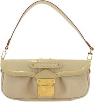 Louis Vuitton Pre-owned Shoulder Bags, female, Beige, Size: ONE SIZE Pre-owned Suhali Precious Goatskin Shoulder Bag