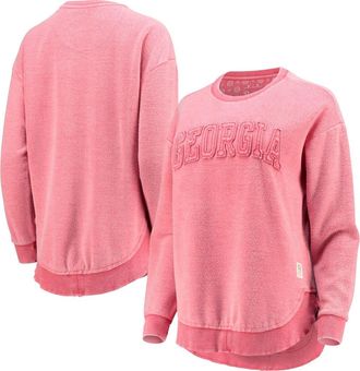 Pressbox Womens Pressbox Red Georgia Bulldogs Ponchoville Pullover Sweatshirt at Nordstrom, Size Medium