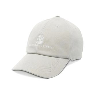 Brunello Cucinelli Accessoires, Heren, Grijs, L, Katoen, M252D9850 Baseball Cap
