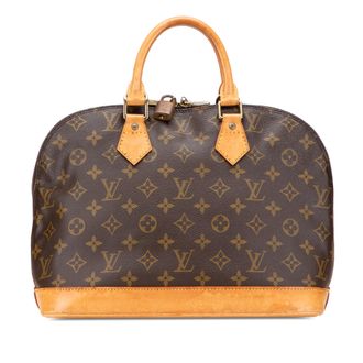 Louis Vuitton Alma Top Handle Monogram Handtas