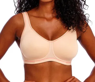 Freya Sonic Moulded Sports Bra In Nude