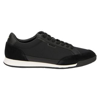 HUGO BOSS Nitan Sneakers - Heren - Schoenen - Zwart - Maat: 40 EU Katoen