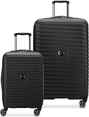 DELSEY Paris Cruise 3.0 Hardside Expandable (22/28) 2 Piece Spinner Luggage Set in Black at Nordstrom