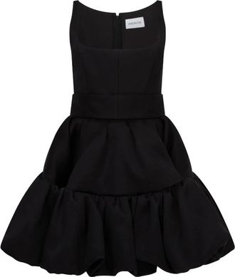 16Arlington Drina Mini Jurk - Dames - Korte kleedjes - Zwart - 2XS - Katoen - Kleedjes