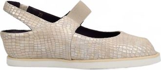 Vaneli Womens Rayce Slingback Wedge In Champagne Boro Print