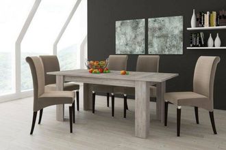 Dmora Mesa De Comedor Extensible, Consola Extensible, Mesa Moderna Con Extensi&oacute;n, 160 / 220x88h80 Cm, Color Roble, Con Embalaje Reforzado - Dmora