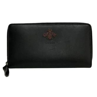 Gucci Pre-owned Wallets, male, Black, Size: ONE SIZE Pre-owned Long wallet (bi-fold)