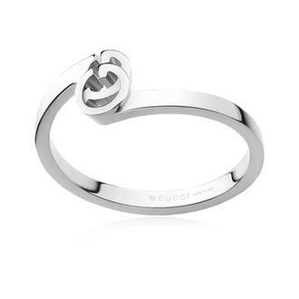 Gucci GG Running Ring - unisex - Accessoires - Grijs - Maat: 54 MM