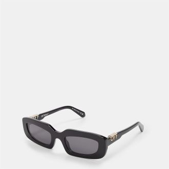 Off-white Accessories Off White Renton Rectangle Full Rim Sunglasses in Black/Dark Grey