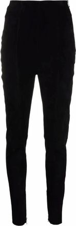 Balmain Skinny Leather Trousers