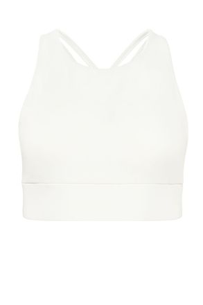 Winshape Sport-Bustier WINSHAPE Functional Comfort Sport-BH SB103C, Damen, Gr. XXL, cream, 85% Polyester, 15% Elasthan, BHs Sport-Bustier, mit R&uuml;cken-Applikati