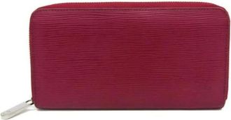 Louis Vuitton Pre-owned Zippy Wallet M60305 - Dames - Vintage Accessoires - Rood - ONE Size - Leer - Vintage