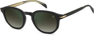 Eyewear by David Beckham Stijlvolle zonnebril voor jou - unisex - Zonnebrillen - Zwart - 51 MM - Accessoires
