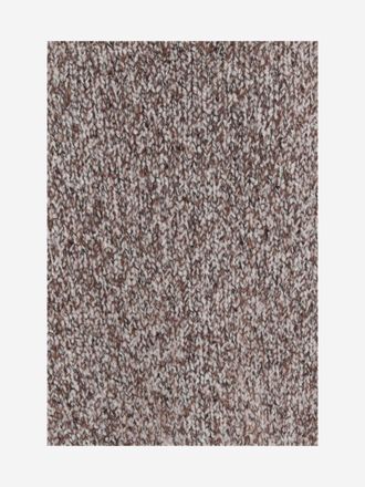 Bruno Manetti Wool and Alpaca Blend Sweater - Brown