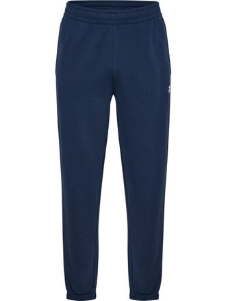 Hummel Jogginghose HUMMEL HMLPULSE SWEAT PANTS, Herren, Gr. S (46), N-Gr, blau (marineblaus), Obermaterial: 60% Baumwolle, 40% Polyester, Hosen Jogginghose