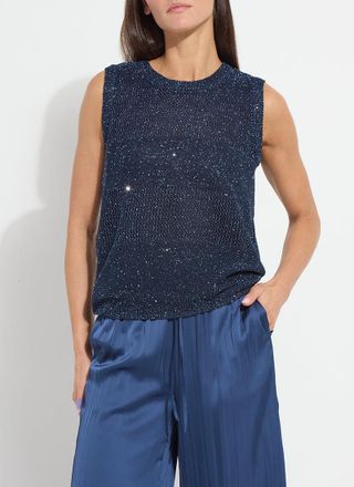 Lyss&eacute; Nicola Sequined Shell