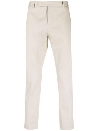 Pantaloni Torino tapered tailored trousers - men - Spandex/Elastane/Cotton - 54 - Neutrals