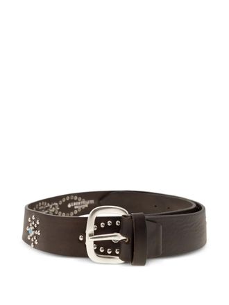 Alberto Luti leather belt - men - Calf Leather - 105 - Brown