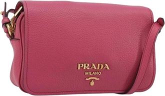 Prada Pre-owned Vintage Cross Body Bag - Dames - Vintage Schoudertas - Roze - ONE Size - Vintage