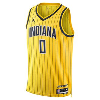 Nike Indiana Pacers Nike Mens Swingman Dri-FIT NBA Jersey in Yellow | HM4876-729
