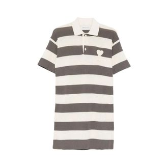 Ami Polo Shirts, female, Multicolor, Size: XS Dress