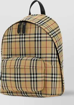 Burberry quilted vintage check nylon backpack